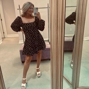 Faithful the Brand Polka Dot Dress